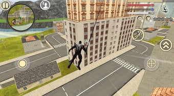 Imagen 1 para Black Spider Rope Hero Vi…