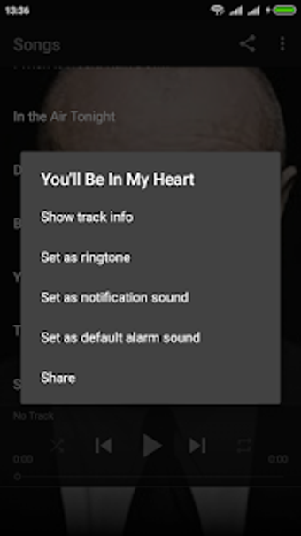 Imagen 0 para Phil Collins OFFLINE Song…