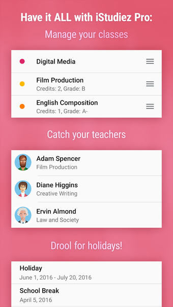 Image 2 for iStudiez Pro - Student Pl…