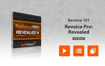 Imagen 0 para Course For Revoice Pro Re…
