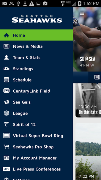 Imagen 4 para Seattle Seahawks Mobile
