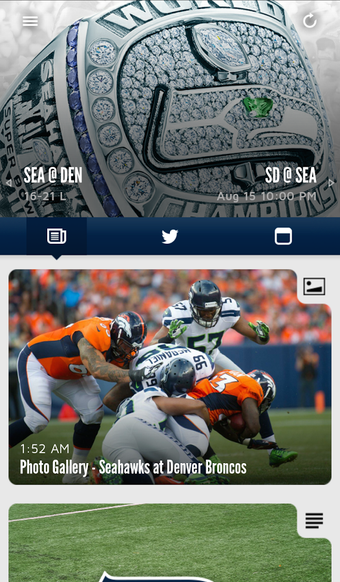 Image 0 for Seattle Seahawks Mobile
