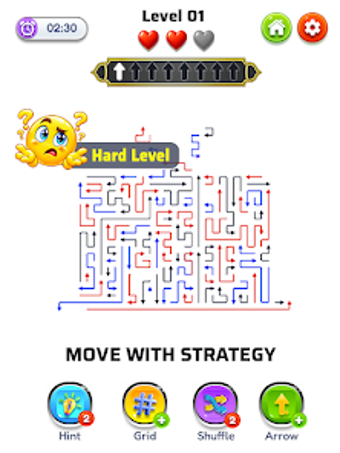 Image 0 for Arrow Move: Tap Line Puzz…