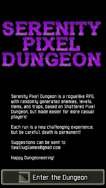 Imagen 0 para Serenity Pixel Dungeon