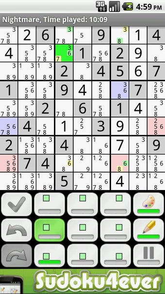 Image 1 for Sudoku 4ever Free