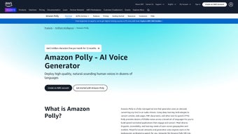 Image 0 for Amazon Polly