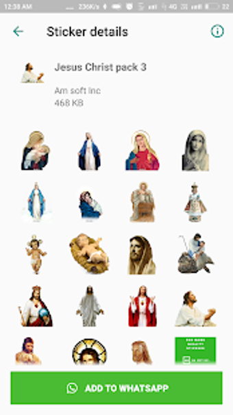Imagen 1 para Jesus Christ Sticker Pack…