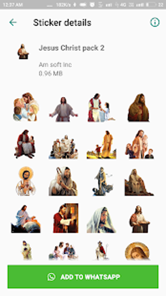 Imagen 1 para Jesus Christ Sticker Pack…