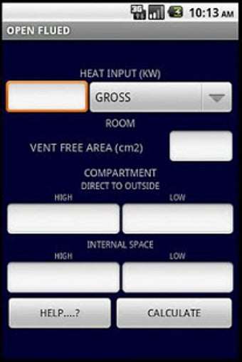 Image 0 for GAS VENTILATION CALCULATO…