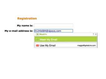 Image 0 for MaskMe for Firefox