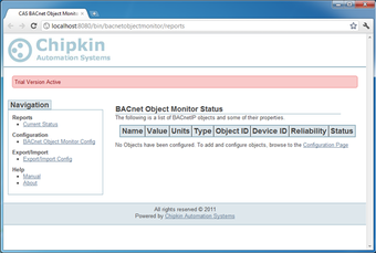 Imagen 0 para CAS BACnet Object Monitor