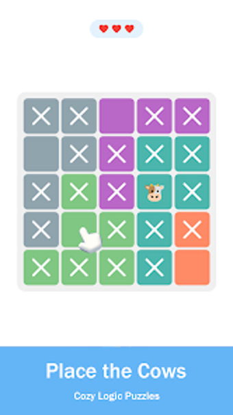 Image 0 for Color Cows  Logic Puzzle …