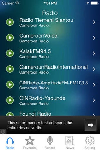 Imagen 0 para Cameroon Radio News Music…