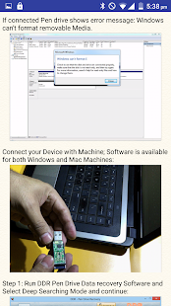Imagen 10 para USB Drive Data Recovery H…