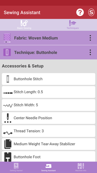 Image 3 for SINGER Sewing Assistant