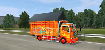 Imagen 0 para Truk Canter Tawakal oleng…