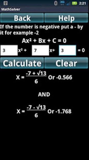 Image 0 for Math Algebra Solver Calcu…