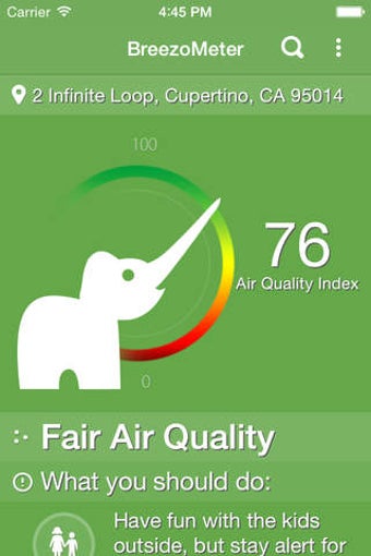 Imagen 0 para BreezoMeter - Air Quality