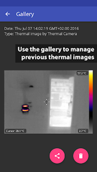 Imagen 3 para Thermal Camera+ for FLIR …