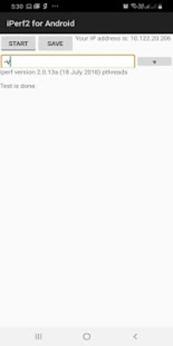 Image 1 for iPerf2 for Android