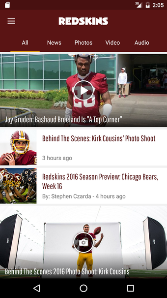 Image 0 for Washington Redskins