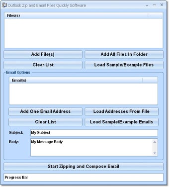 Image 0 for Outlook Zip and Email Fil…