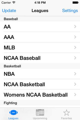 Image 0 for Sports Calendar App