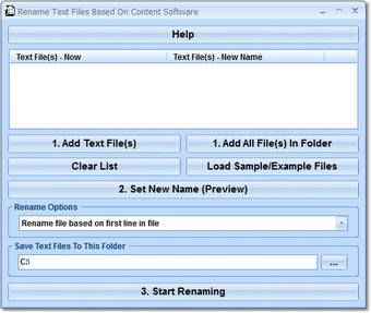Image 0 for Rename Text Files Based O…