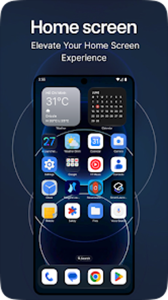 Image 0 for Launcher OS 27: Liquid Gl…