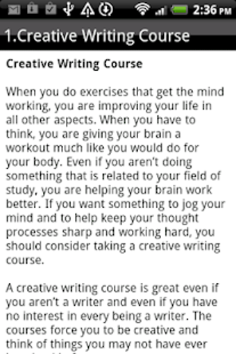 Image 2 for CREATIVE WRITING