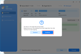 Imagen 4 para EaseUS Disk Copy