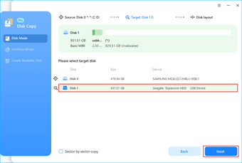 Imagen 3 para EaseUS Disk Copy