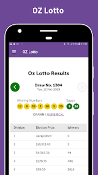 Image 2 for Australia lotto Results a…