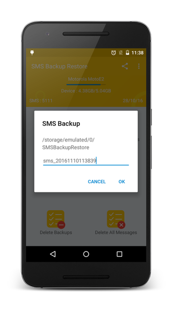 Imagen 3 para SMS Backup Restore