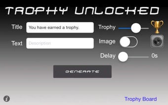 Image 0 for Trophy Generator PS3 Edit…
