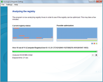 Image 0 for Auslogics Registry Defrag