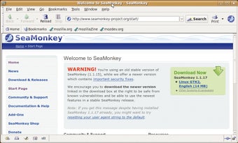Image 0 for SeaMonkey for Linux (32-b…