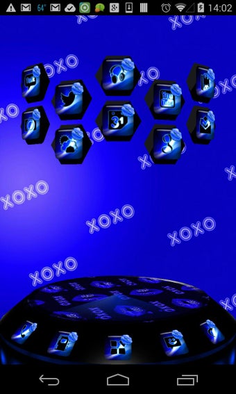 Imagen 0 para Lips Blue Next Launcher T…