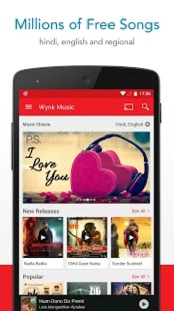 Image 2 for Wynk Music - Download & P…
