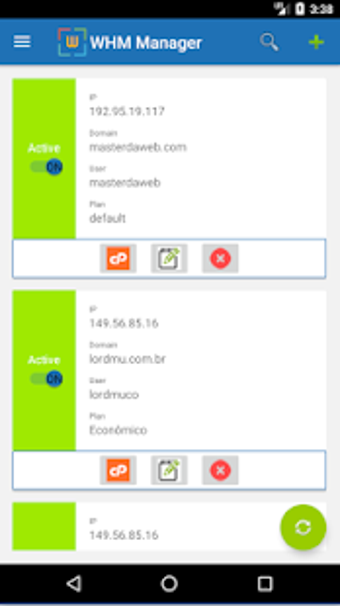 Image 1 for WHM cPanel Manager