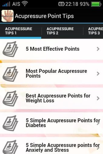 Imagen 3 para Acupressure Points