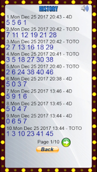 Imagen 2 para Singapore 4D Toto Machine