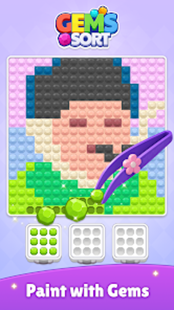 Image 0 for Gems Sort-Art Puzzle