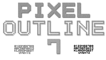 Image 0 for Outline Pixel-7