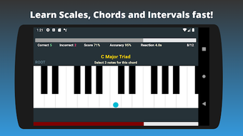 Imagen 0 para Piano Chords & Scales Tra…