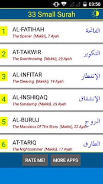 Image 0 for 33 Small Surah for Prayer