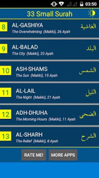 Image 1 for 33 Small Surah for Prayer