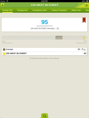 Imagen 1 para CodeGreen Energy App