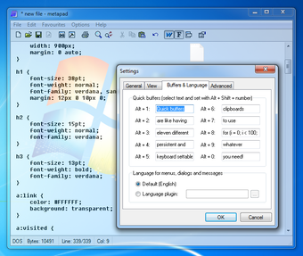 Imagen 0 para Metapad
