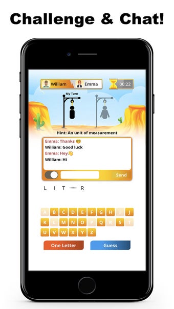 Imagen 1 para Hangman Multiplayer - Onl…